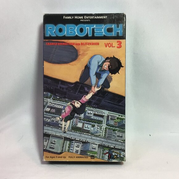 Robotech VHS Volume 3 FHE Family Home Entertainment - Picture 1 of 6